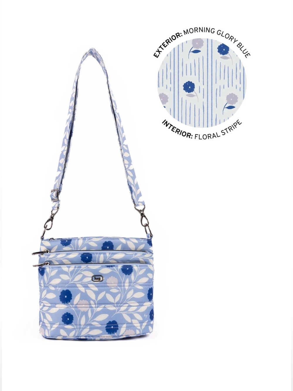 Lug Corral Crossbody. NWOT. Morning Glory